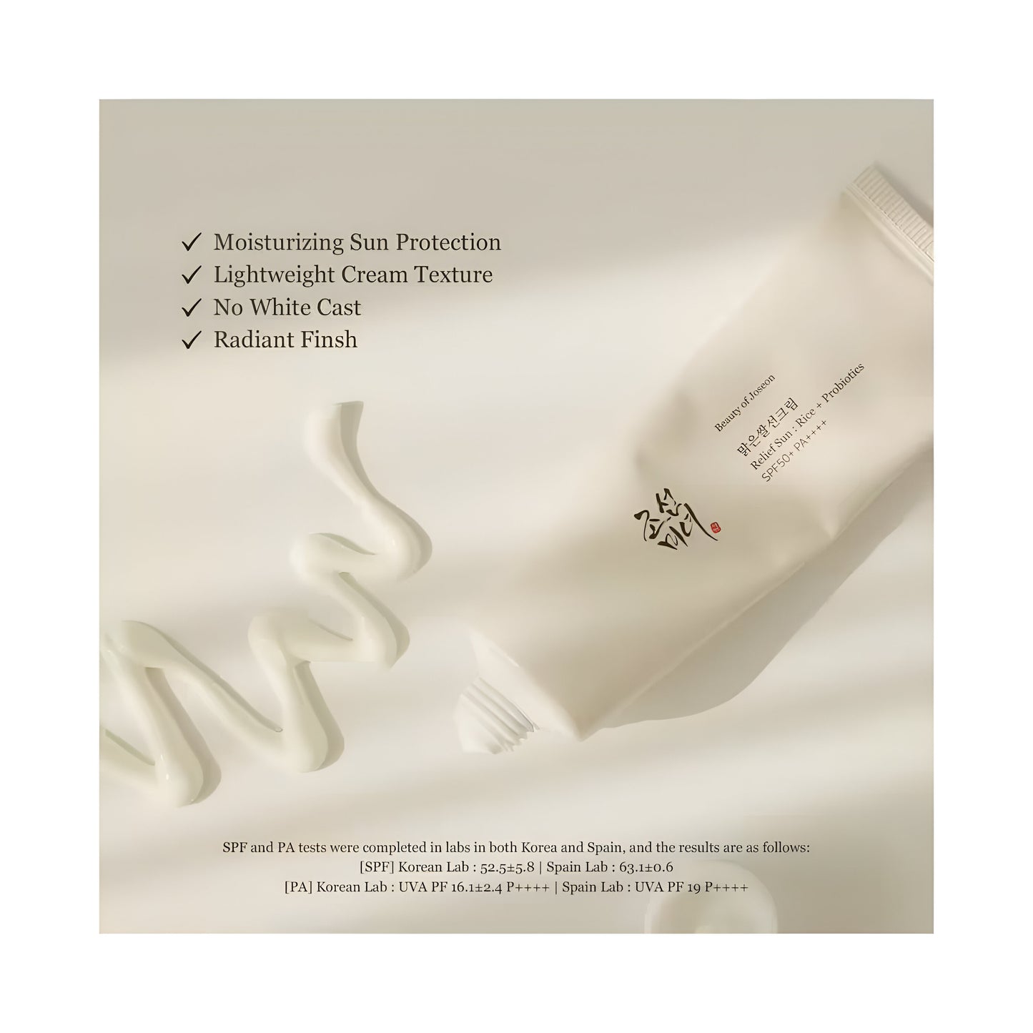 Beauty of Joseon Releif Sun Rice + Probiotics SPF50 PA++++ 50ml