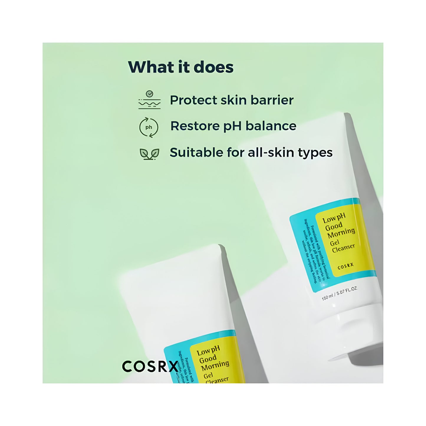 COSRX-Low pH Good Morning Gel Cleanser 150ml