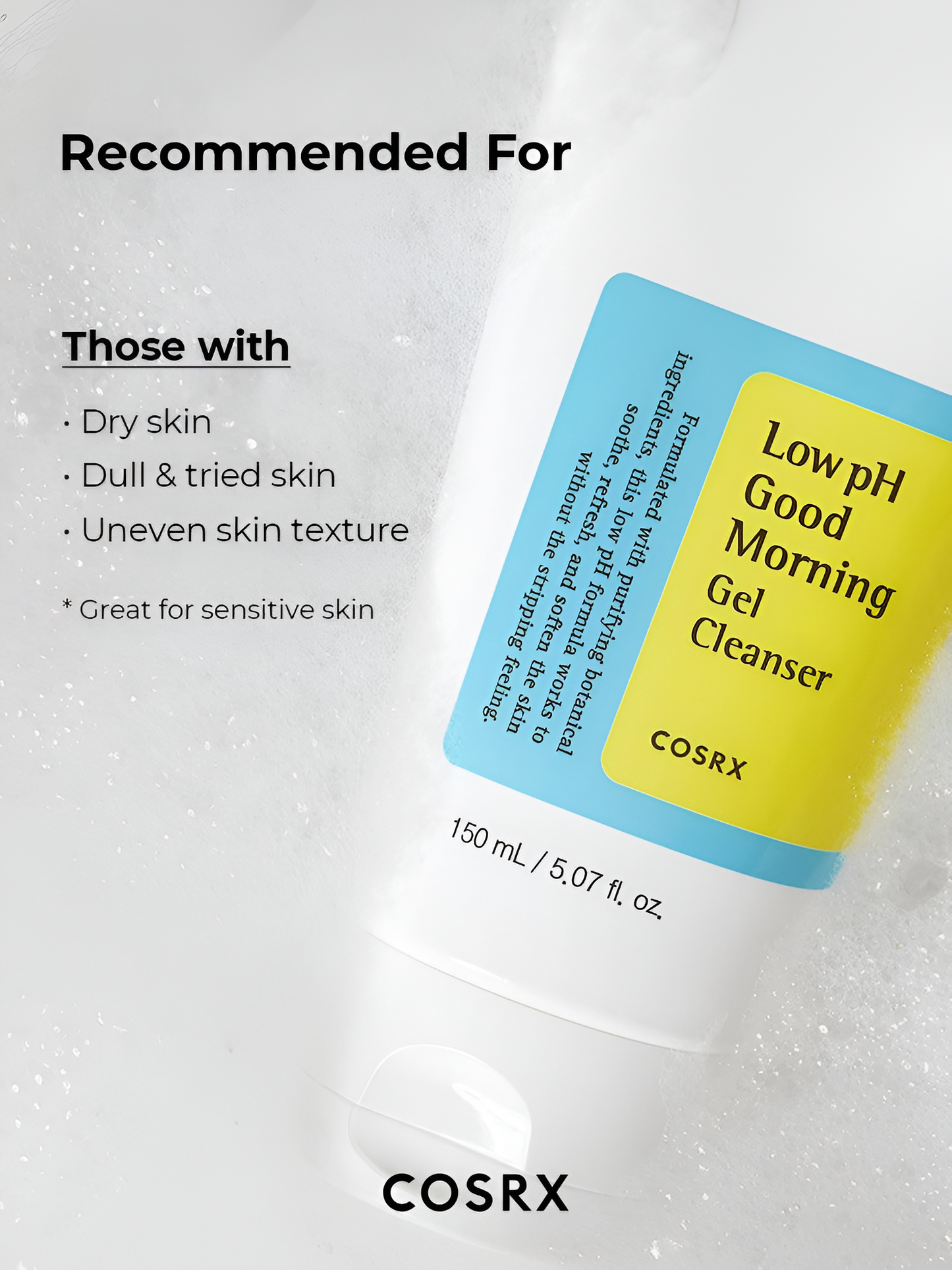 COSRX-Low pH Good Morning Gel Cleanser 150ml