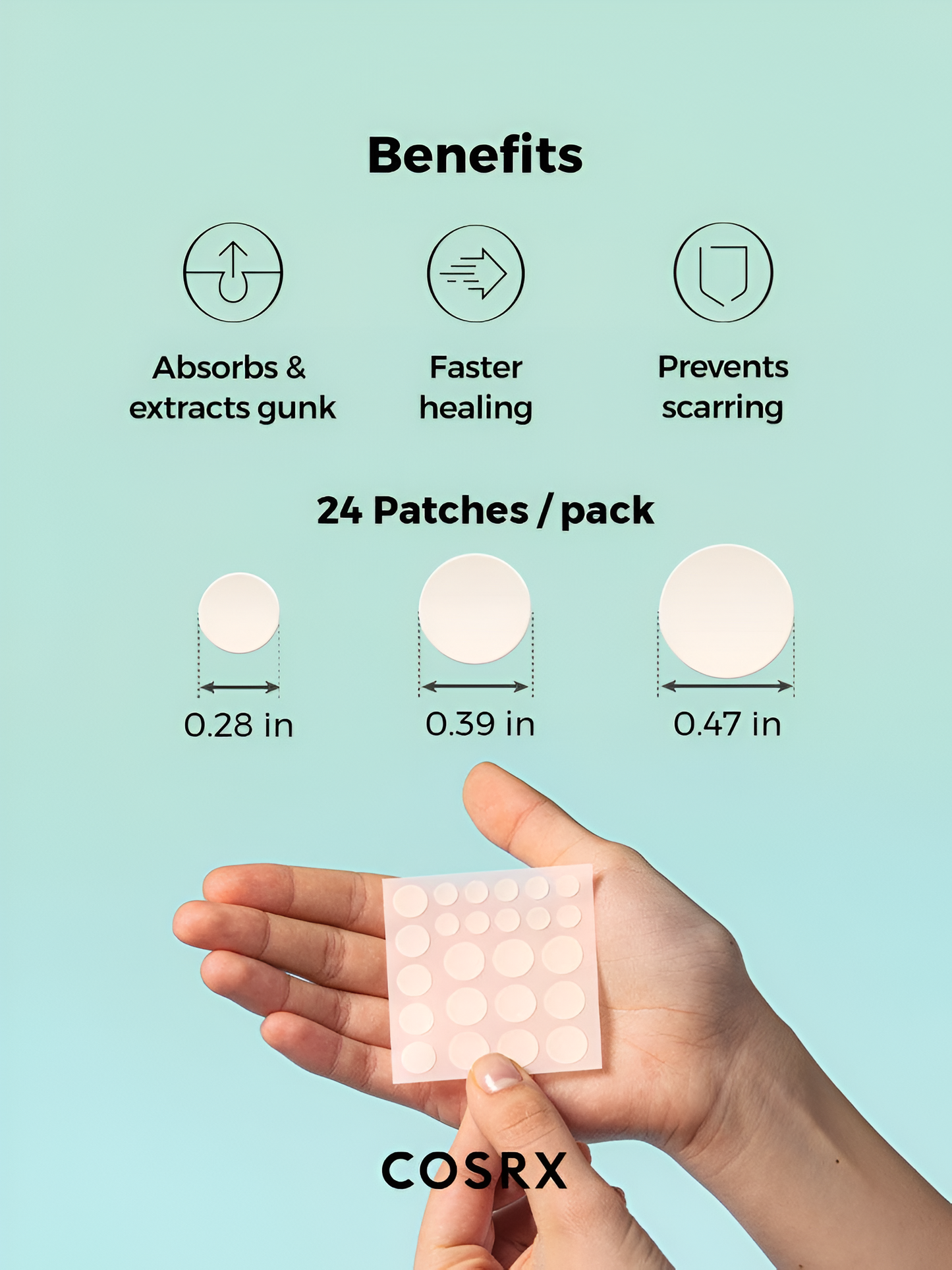 COSRX- Acne pimple Master Patch (24 Patch)